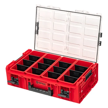Q-Brick QBRICK ONE smulkmenų dėtuvė 2XL 2.0 Raudonas + adapteris (2 vnt.)