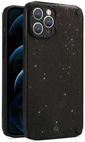Topt Armor Glitter dėklas skirtas Apple iPhone 12 Pro Max juodas kaina