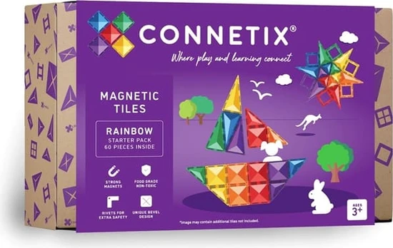 Connetix STARTER rinkinys 60 dalių