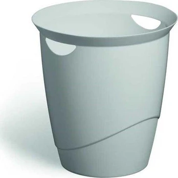 DURABLE Papierkorb ECO 16l rund grau