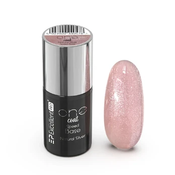 EXCELLENT PRO_One Coat Speed Base nepermatomas hibridinis pagrindas Natural Silver 7g