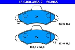 ATE 13.0460-3965.2 Brake pad set