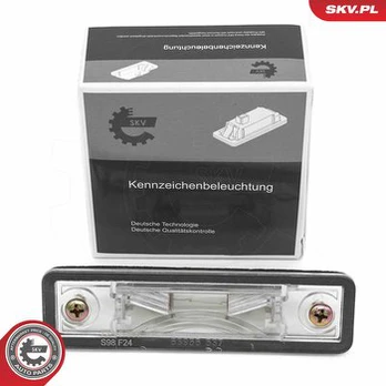 Valstybinio numerio apšvietimas ESEN SKV 72SKV006