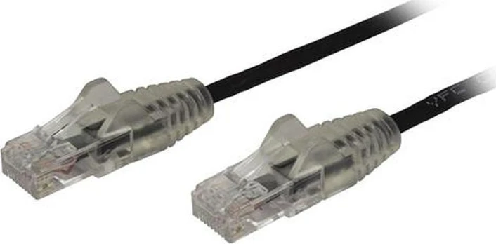 StarTech CAT6 CABLE - 3 M - Juodas/SNAGLESS - 28 AWG VARINIS LAIDAS