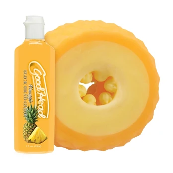 Doc Johnson Pineapple Blowjob Set Intimate Machine ULTRASKYN 3.5in