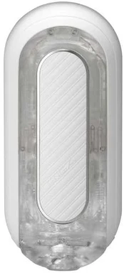 Tenga Flip Zero Gravity White Electr Vibruojantis masturbatorius