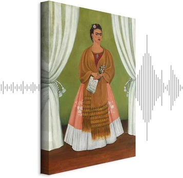 Artgeist Paveikslas - Frida Kahlo – Self-Portrait Dedicated to Leon Trotsky