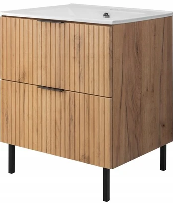 Praustuvės spintelė, stovinti, Craft ąžuolas FLOW 60 cm
