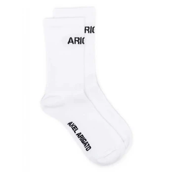 Kojinės, Balta, Arigato logo tube socks
