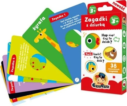 CzuCzu Zagadki su dziurkš 3+ 73203