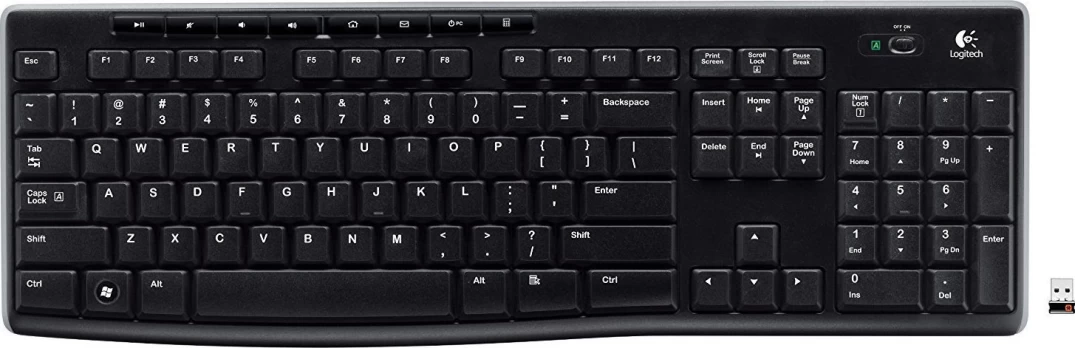 BEVIELĖ KLAVIATŪRA LOGITECH K270 UK