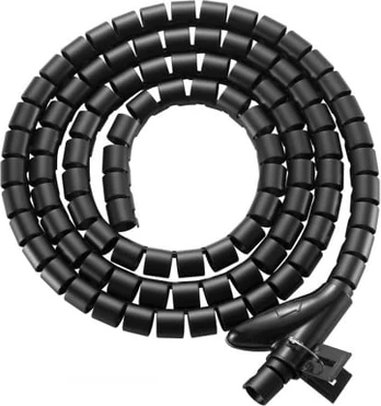 Maclean Cabel organizer black MCTV-899 B