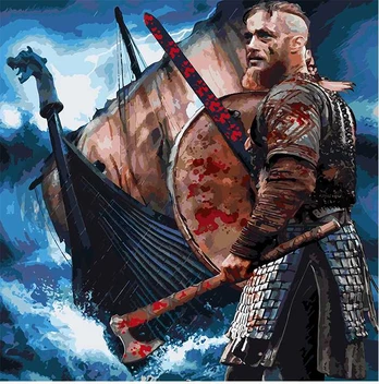 Omaart Ragnar Lodbrok 45x45