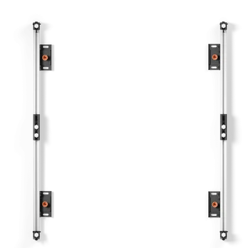 EDBAK ULS2500 Universal LED System for 2 cabinets 500mm | Black