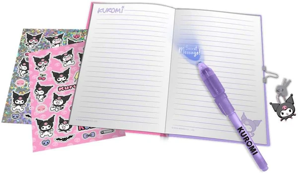 Kids Licensing Hello Kitty Kuromi Diary + magic pen