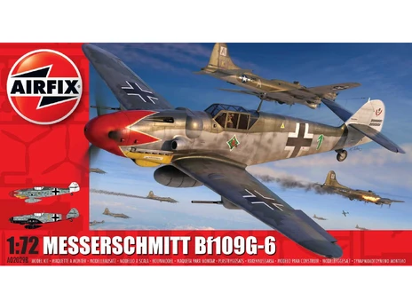 Plastic model Messerschmitt BF109G-6 1/72
