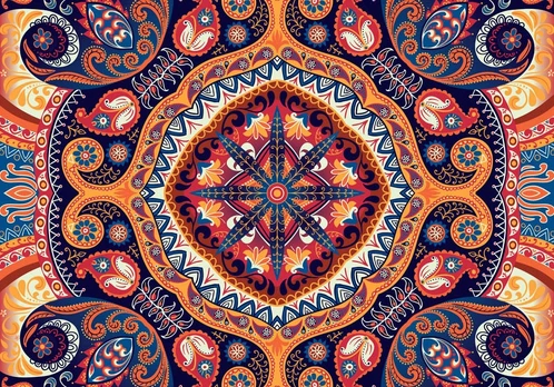 Fototapetas Artgeist Exotic Mosaic, 100 cm x 70 cm