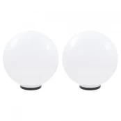 LED lempos, rutulio formos, 2vnt., sferinės, 50cm, PMMA kaina