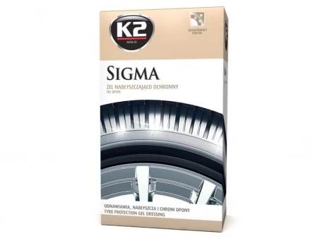 Padangų juodiklis, K2, Sigma gold, 500 ml.
