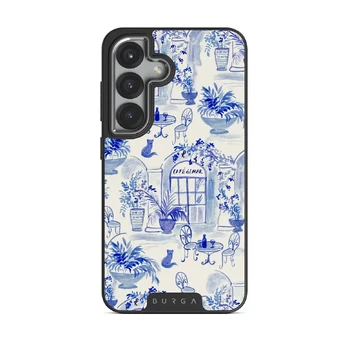 Sobremesa - Samsung Galaxy S25 Case, Elite Dark (Magnetic) / Silver