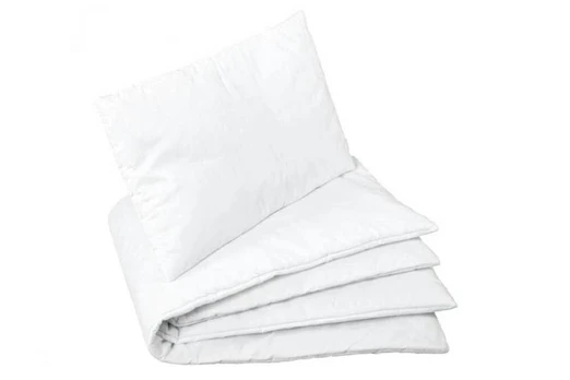 Bedding set - 2 parts - 135x100, 40x60 - WHITE