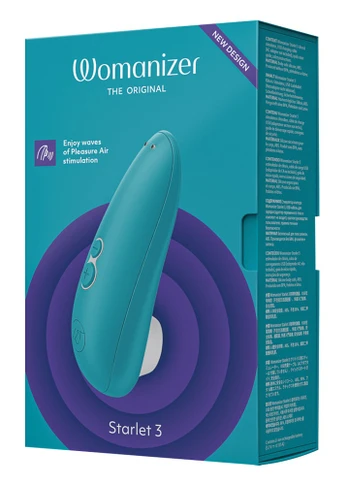 Klitorio stimuliatorius WOMANIZER STARLET 3 CLITORAL STIMULATOR