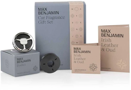 MAX BENJAMIN Automobilio kvapų rinkinys DODICI & IRISH LEATHER & OUD