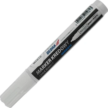 Dedra Marker kredowy balta, 1szt