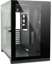 Inter-Tech C-703 Vision ATX Gaming Gehäuse, Tempered Glass, Juodas kaina