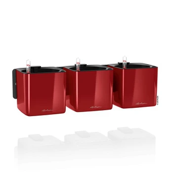 Vazonas Lechuza Cube Glossy 14 cm