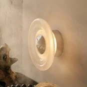 Tom Dixon LED sieninis šviestuvas „Press Sphere Mini“, matinis, Ø 22 cm