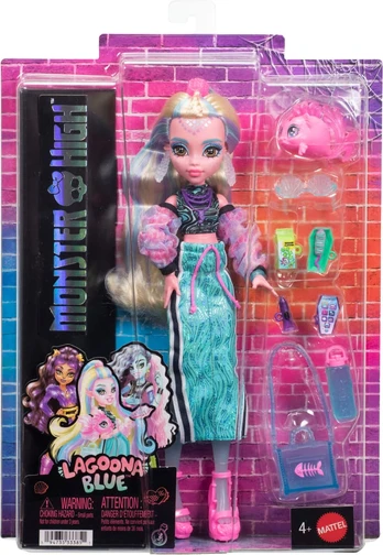 Mattel MONSTER HIGH lėlė Lagūna (JHK33)