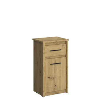 Komoda Mebelbos Ayson 1d1s, 47x36,5x86,5 cm, ruda