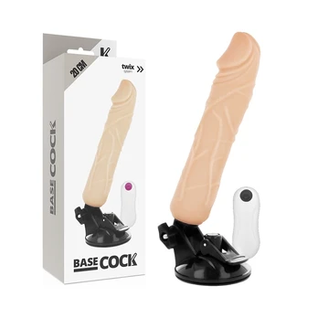 Dildo BASECOCK REALISTIC VIBRATOR 20 cm