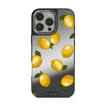 Tuscan - iPhone 16 Pro Max Case, Elite Mirror Dark (MagSafe) / Silver