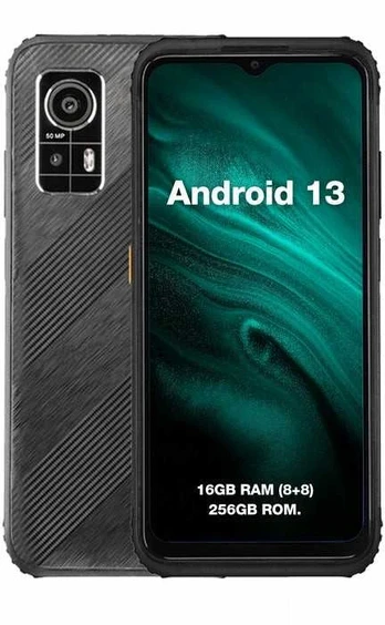Išmanusis telefonas AGM H6 Juodas 8+8GB / 256GB Android
