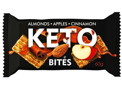 KETO BITES Almonds, Apples, Cinnamon 60 g /Rieš.bat.