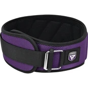 Sunkiosios atletikos diržas RDX RX4, violetinė, XS