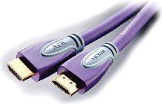 Furutech ADL HDMI - HDMI 2,5 m violetinis kabelis