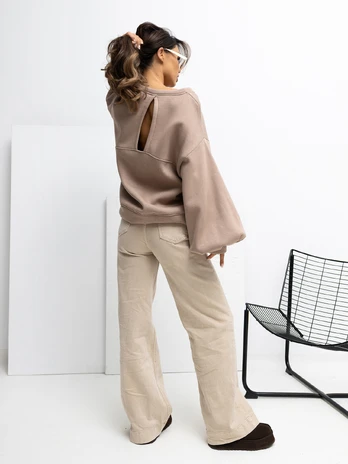 Bluza-RV-BL-A1040.03-ciemny bezowy