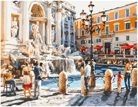 Omaart Trevi fontanas