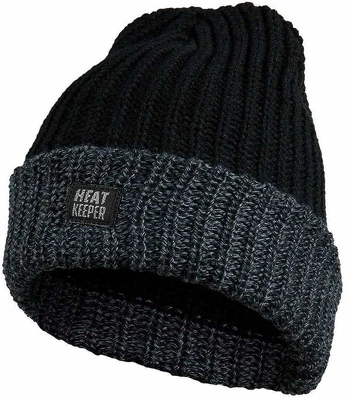 Žieminė kepurė vyrams Heat Keeper, juoda