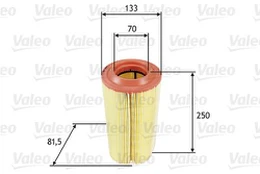 Oro filtras VALEO 585649 kaina