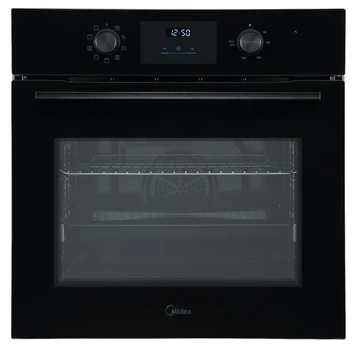 Midea MBO65M80D2-BK Oven, Built-in, Electric, Width 59.5 cm, Touch Display, Black