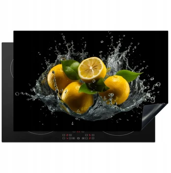 Kitchenyeah indukcinis apsauginis kilimėlis kaitlentei 77x59cm - Citrinos
