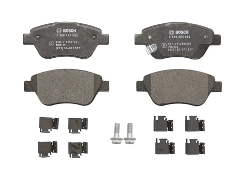 BOSCH 0 986 494 092 Brake pad set
