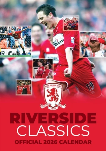 Official Middlesbrough Legends Calendar 2026
