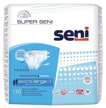 Sauskelnės Seni Super, Extra large, 10 vnt.