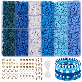Karoliukų rinkinys, Dark b-2400pcs