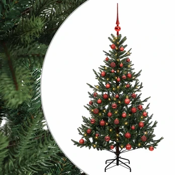 Dirbtinė kalėdinė eglutė su rutuliuku 150 cm 150 LED